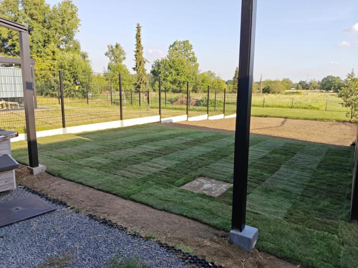 Fundament aannemingen Graszoden Grasmatten tuinaanleg Beerzel Putte