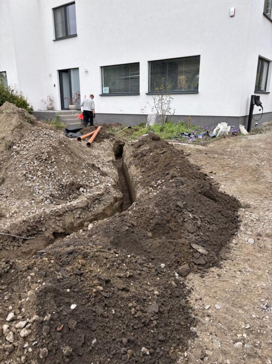 Fundament Aannenmingen Riolering Oprit