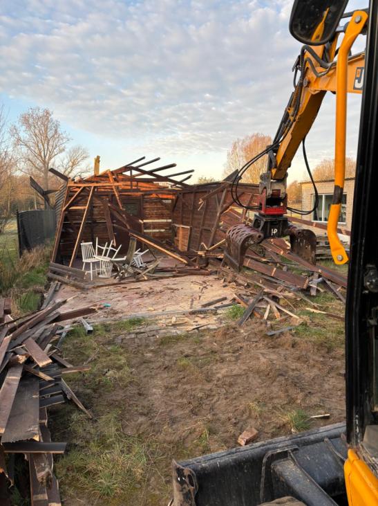 Fundament Afbraak bijgebouw Terras Mar2025