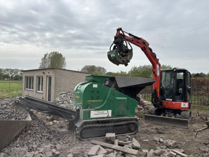 Fundament Breekwerk afbraak Mei 2025