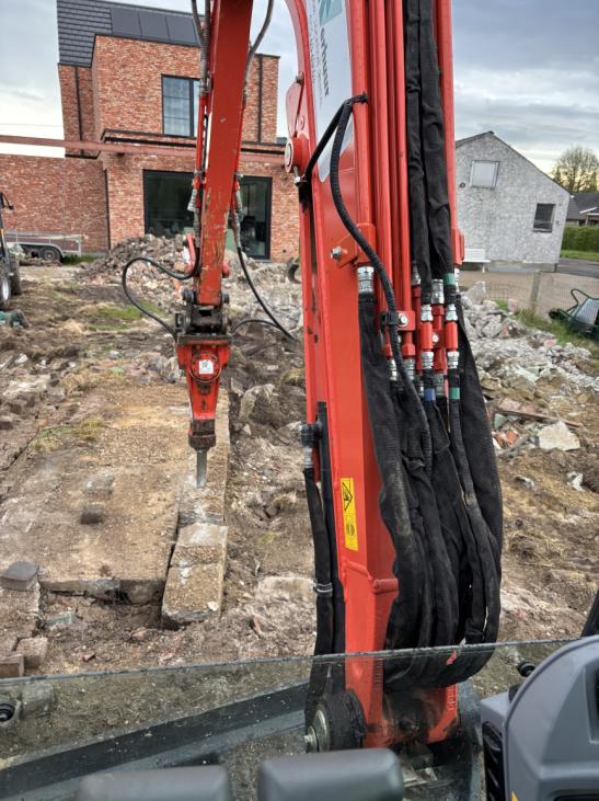 Fundament Breekwerk afbraak Mei2025