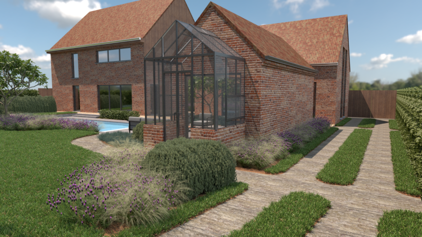 Tuinarchitectuur TotaalProject Oprit