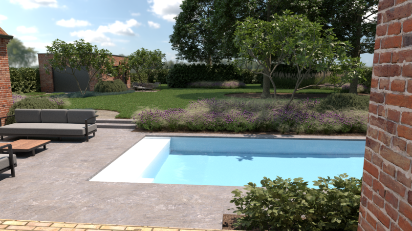 Tuinarchitectuur TotaalProject ZwembedA